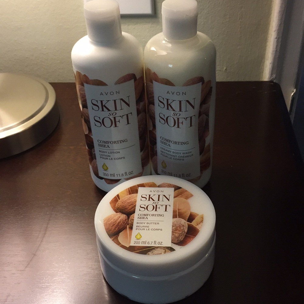 Avon skin so soft comforting shea bundle